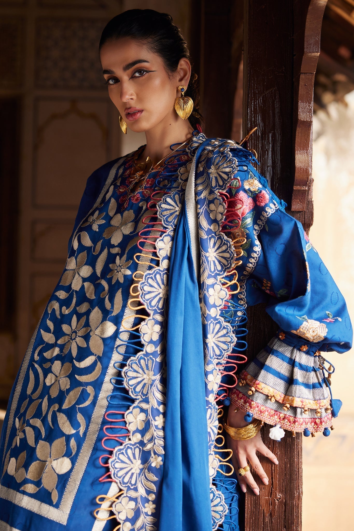 Elan | Luxury Lawn 25 | AURELIA (EL25-08 A) -  Elan Ladies Clothes - Original Designer Dress - House of Maryam