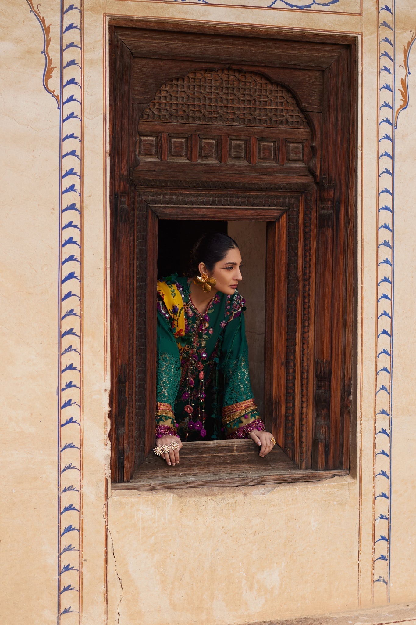 Elan | Luxury Lawn 25 | AURIELLE (EL25-06 A) -  Elan Ladies Clothes - Original Designer Dress - House of Maryam