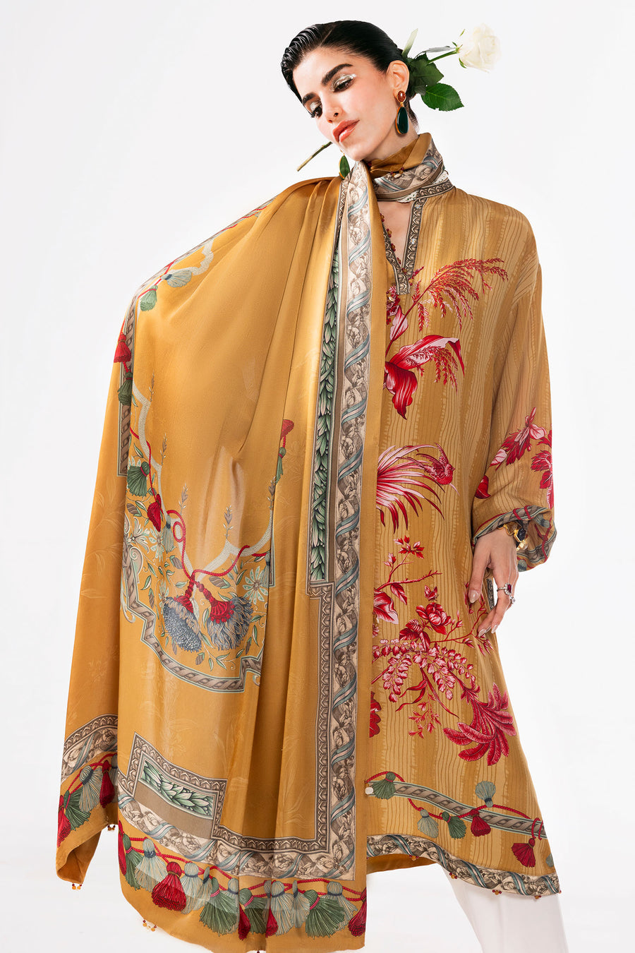 Elan | Auree Pret |ORIANE (EV-21398) -  Elan Ladies Clothes - Original Designer Dress - House of Maryam