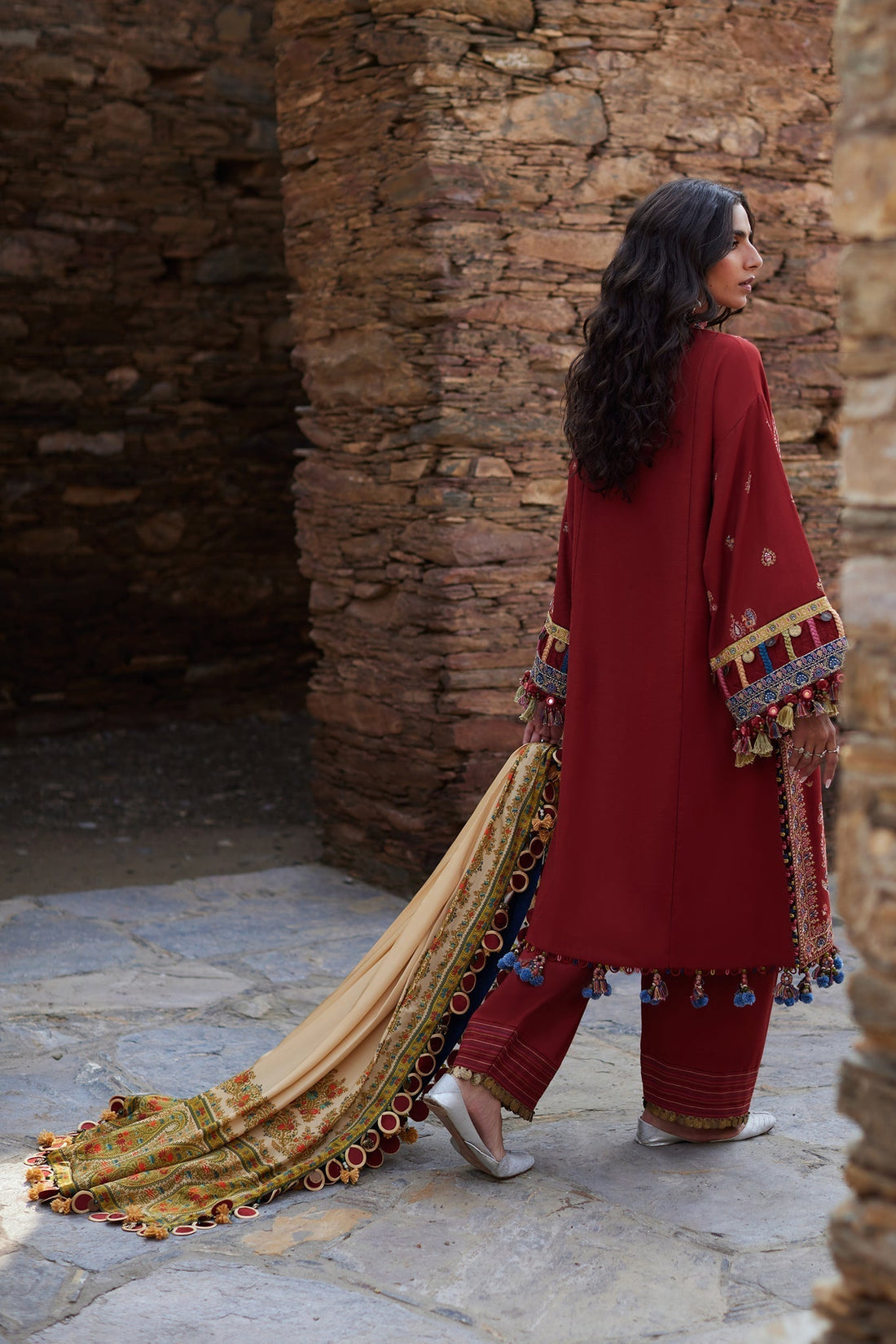 Elan | Winter Collection 24 | ELNAZ (EW24-07) -  Elan Ladies Clothes - Original Designer Dress - House of Maryam