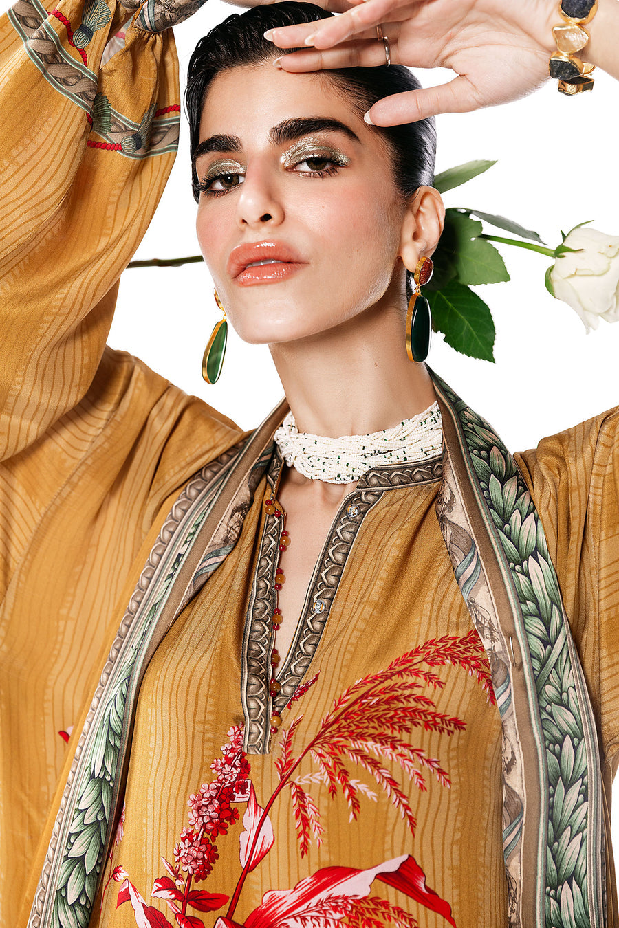 Elan | Auree Pret |ORIANE (EV-21398) -  Elan Ladies Clothes - Original Designer Dress - House of Maryam