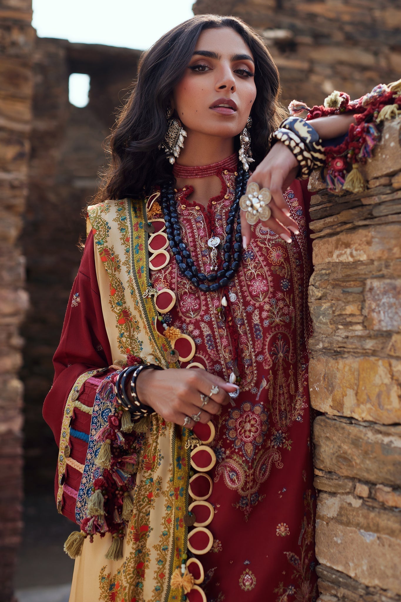 Elan | Winter Collection 24 | ELNAZ (EW24-07) -  Elan Ladies Clothes - Original Designer Dress - House of Maryam
