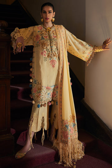 Elan | Luxury Lawn 25 | ZAHARA (EL25-07 A) -  Elan Ladies Clothes - Original Designer Dress - House of Maryam