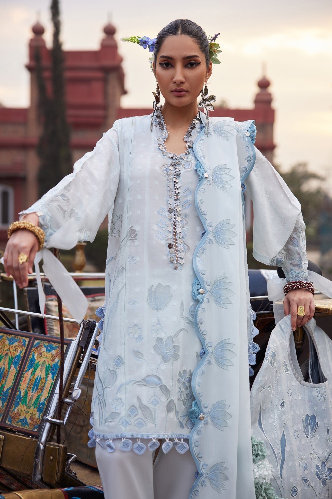 Elan | Luxury Lawn 25 | CELESTINE (EL25-05 B) -  Elan Ladies Clothes - Original Designer Dress - House of Maryam