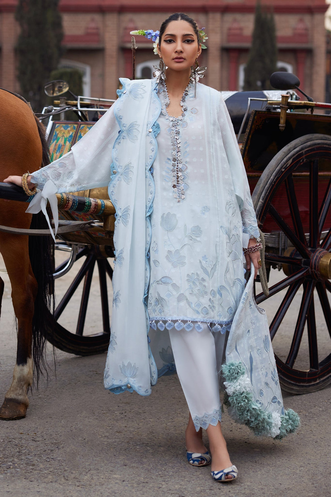 Elan | Luxury Lawn 25 | CELESTINE (EL25-05 B) -  Elan Ladies Clothes - Original Designer Dress - House of Maryam