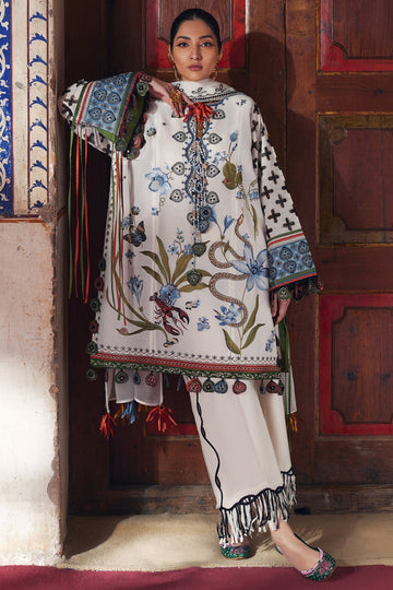 Elan | Luxury Lawn 25 | AZUREH (EL25-04 B) -  Elan Ladies Clothes - Original Designer Dress - House of Maryam