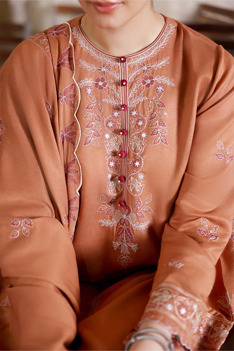 Cross Stitch | Khaddar Linen 25 | AUTUMN GLAZE