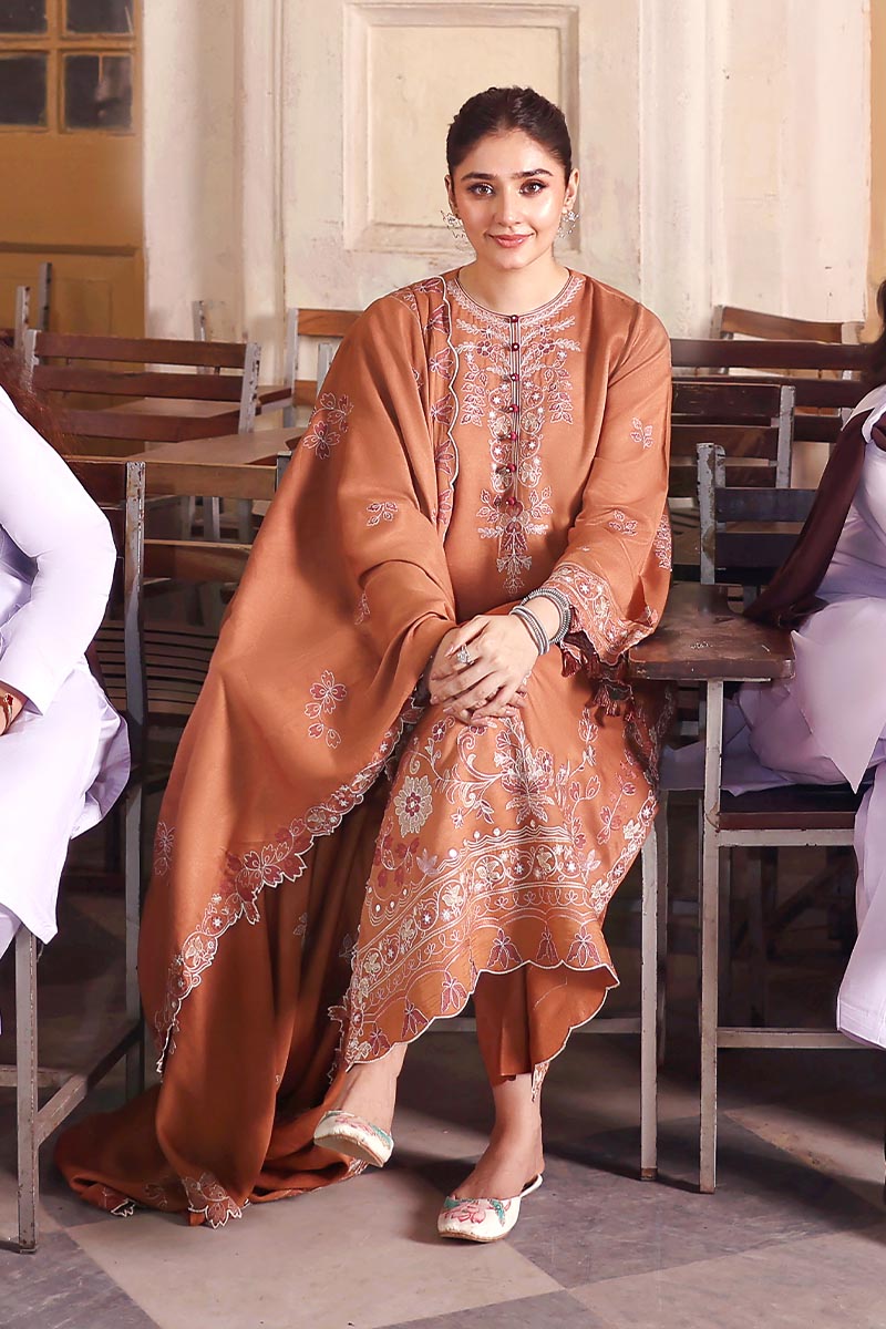 Cross Stitch | Khaddar Linen 25 | AUTUMN GLAZE