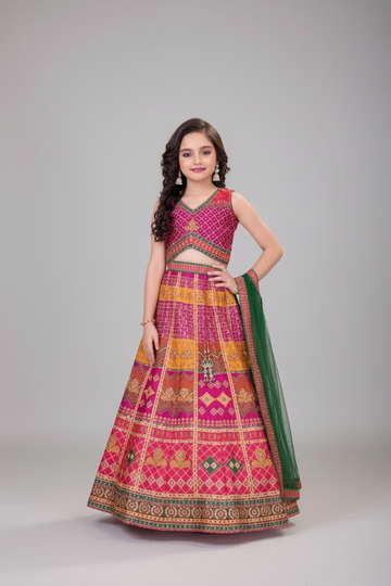 Classy multicolor lehenga