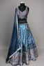 Mesmerizing blue ethnic lehenga