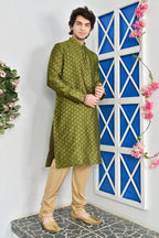 Mehendi Green Kurta Pajama