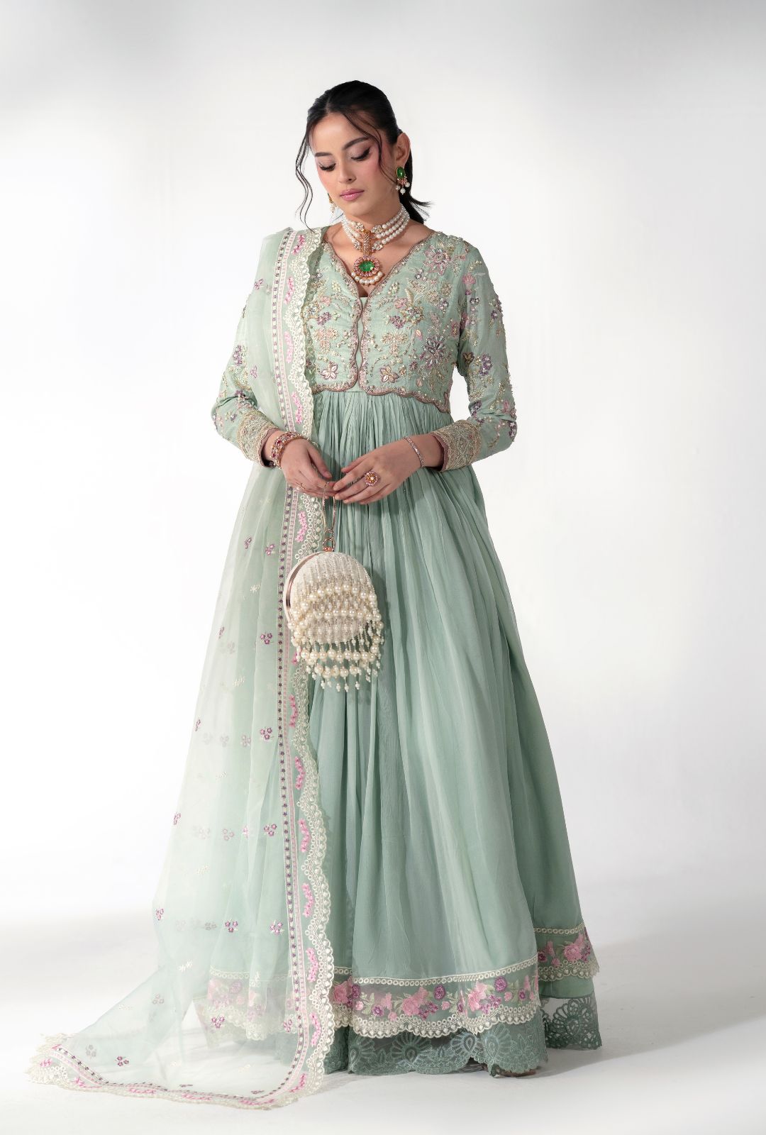 AJR Couture | Luxe Pret 25 |  Satin Serenity
