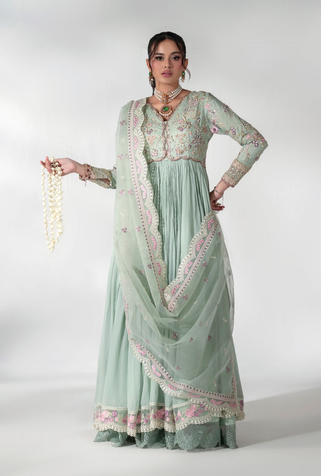 AJR Couture | Luxe Pret 25 |  Satin Serenity