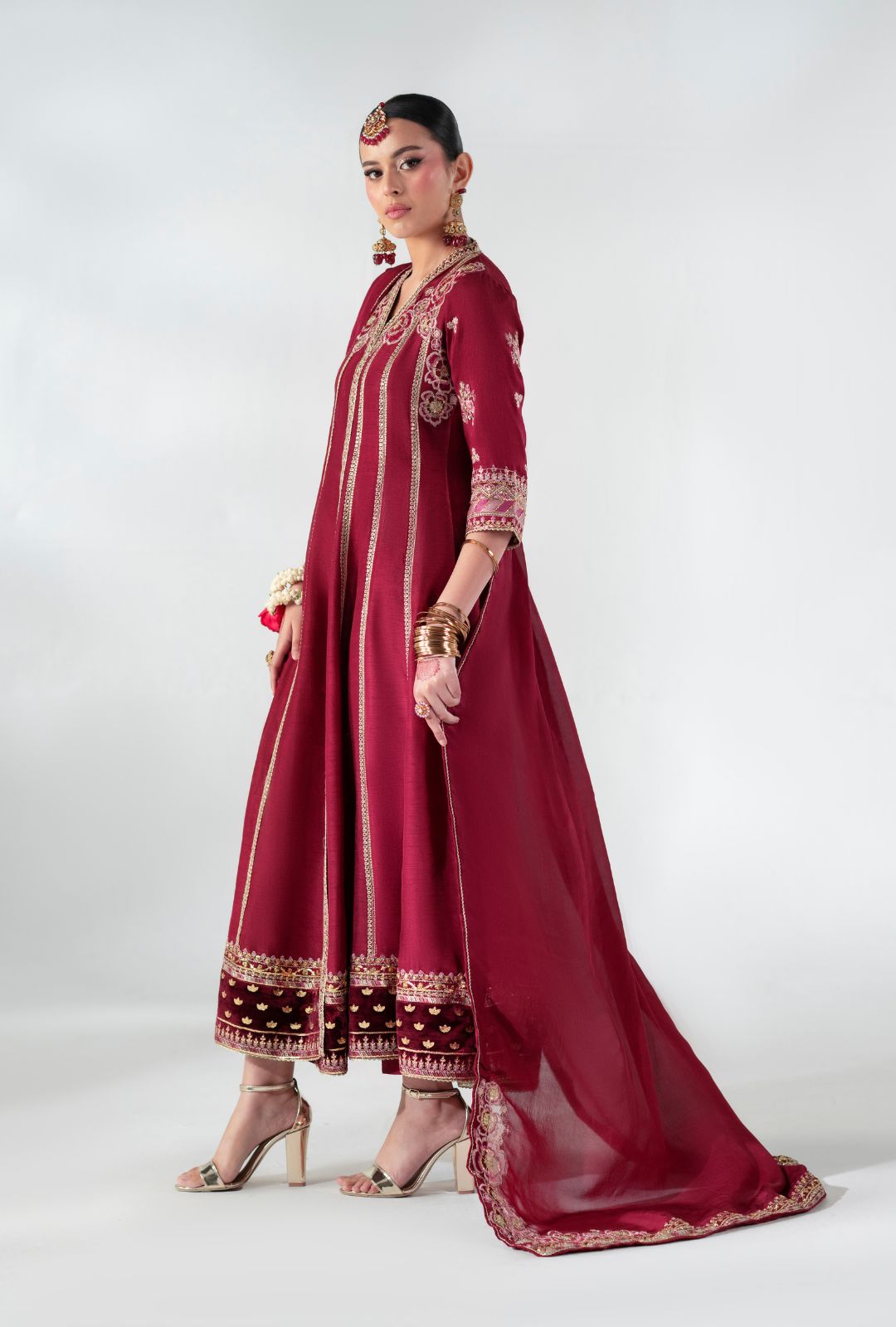 AJR Couture | Luxe Pret 25 |  Ruby Raffia