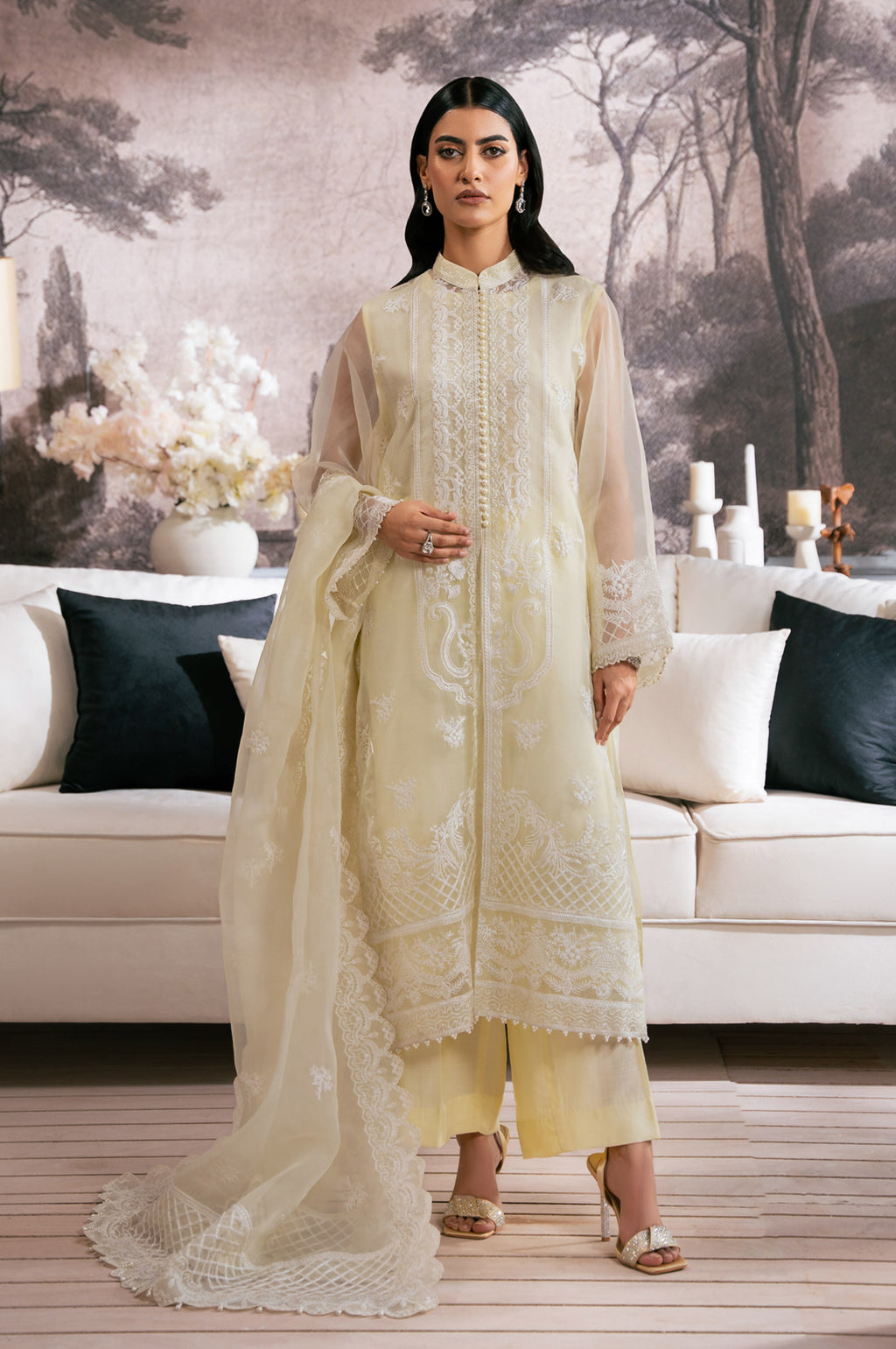 Zeen | Azalea Collection | WOM34129 - by Libasekhas UK - Registered Vendor of : Zeen - 100% Original Designer Dress