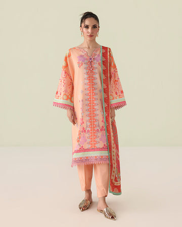 Roheenaz | Rosette Lawn | Warm Horizon