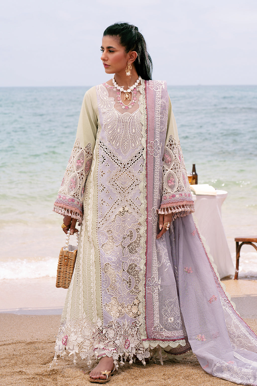 AJR Couture | Dastan Luxury Lawn 25 | Wave