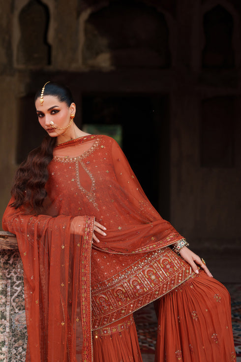 Naqshi | Kiraz Chiffon Collection | Tehzeen