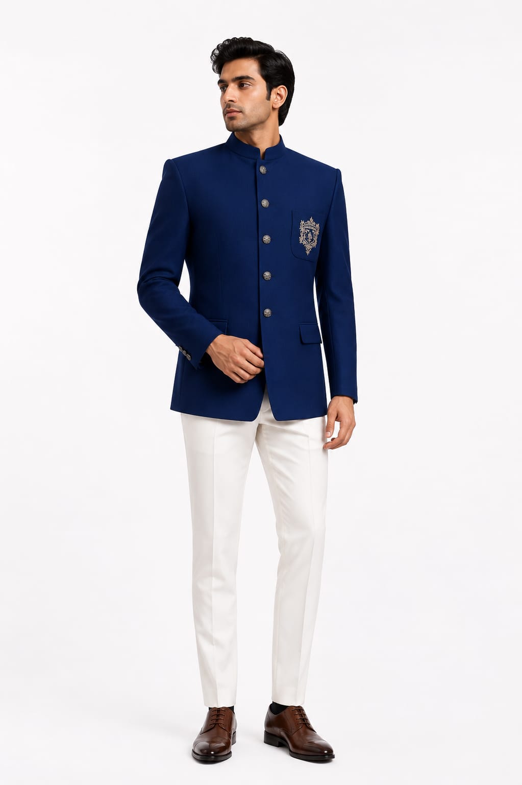 Premium Royal Blue  prince coat