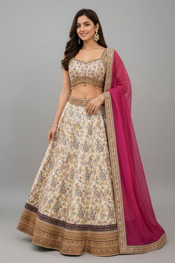 Elegant florals, vibrant pink, and timeless craftsmanship