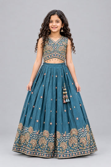 Handpicked beautiful blue lehenga