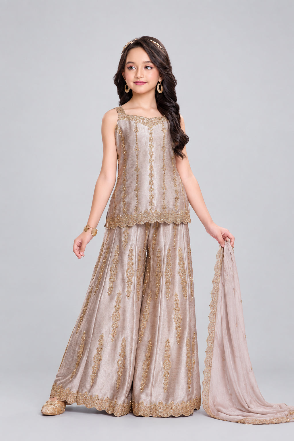 Classy kidswear sharara