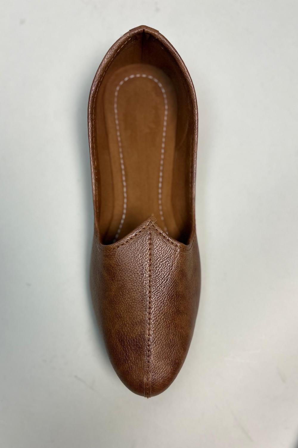 Brown Leather Shoes Main image