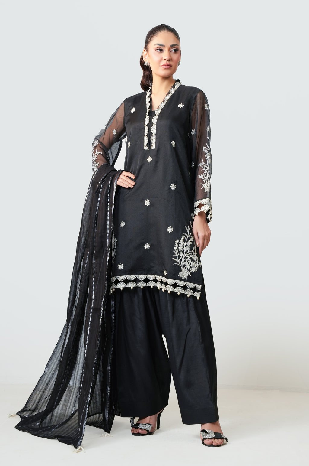 Zeen | Azalea Collection | WOM34133 - by Libasekhas UK - Registered Vendor of : Zeen - 100% Original Designer Dress