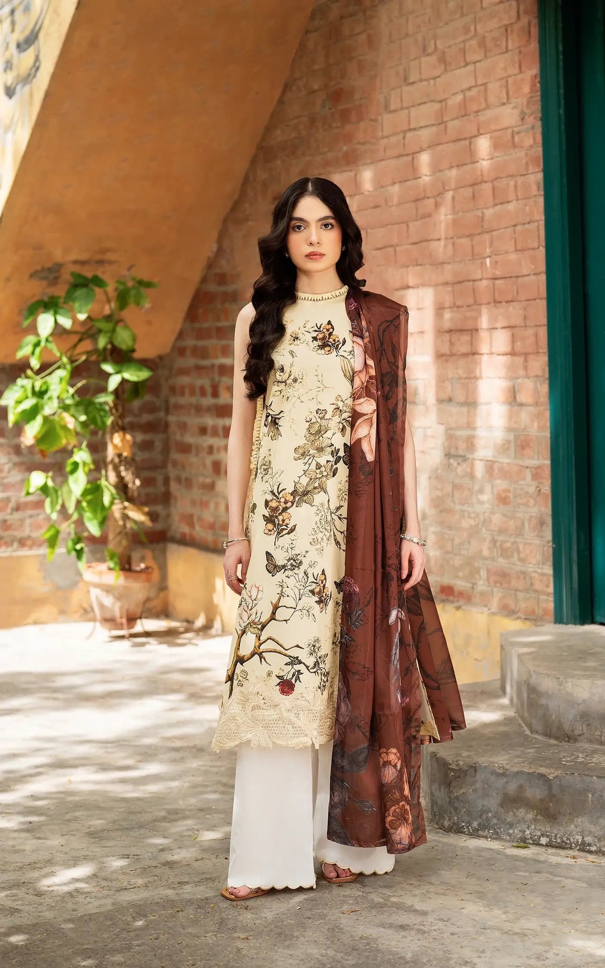 Asifa and Nabeel | Yakin Summer 25 | Meadow Bloom-(YKL25-01)