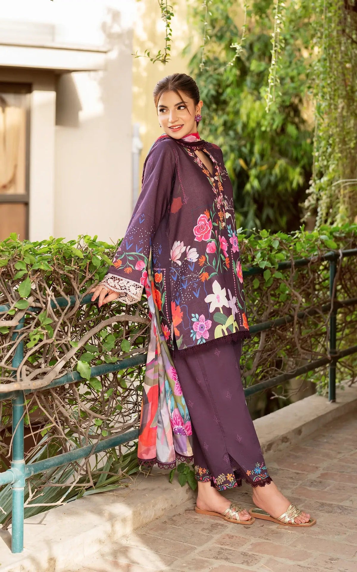 Asifa and Nabeel | Yakin Summer 25 | Whimsical Flora-(YKL25-12)