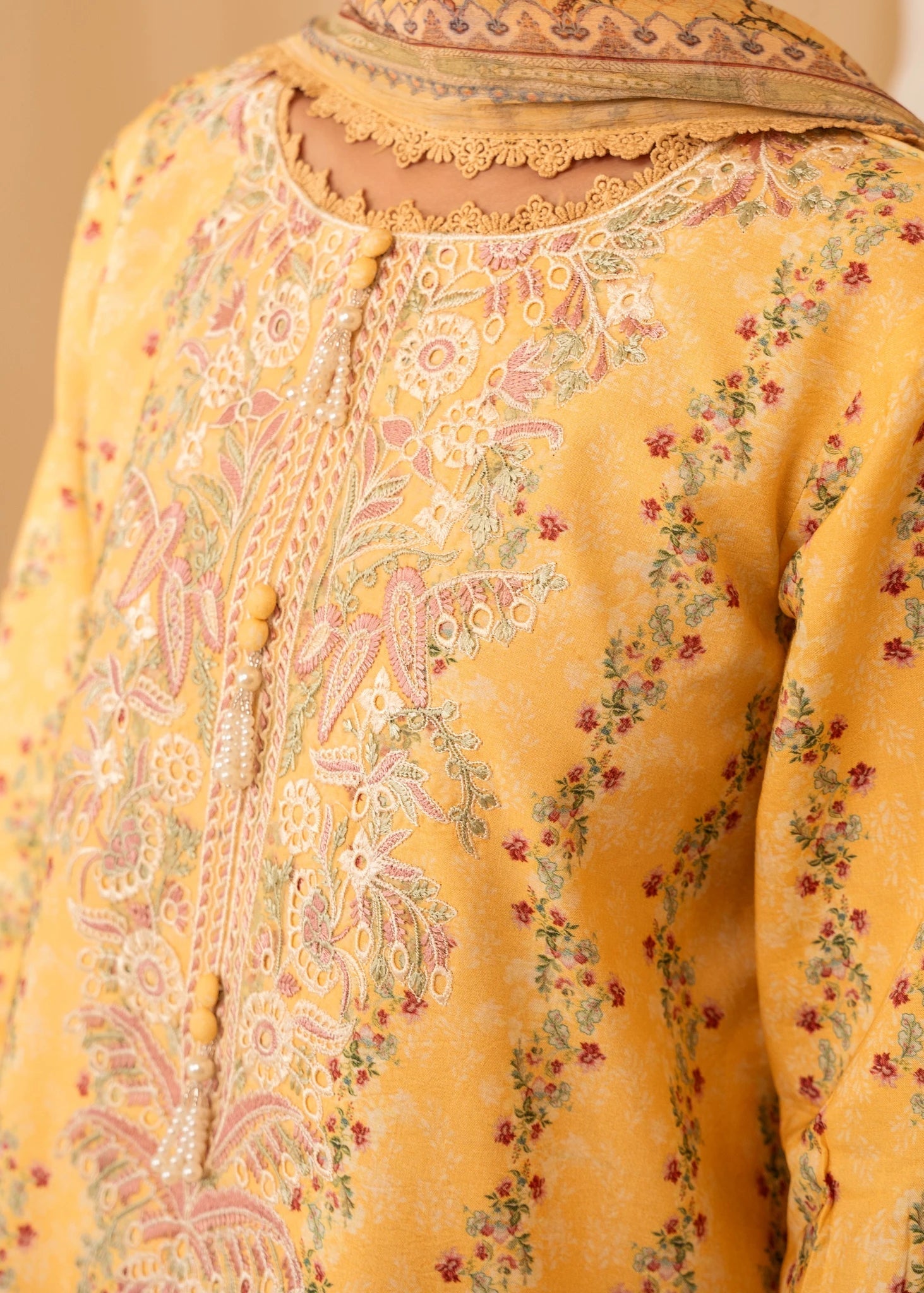 Aabyaan | Izabel Prints Linen Edit 24 | ALARA (AZ-07)