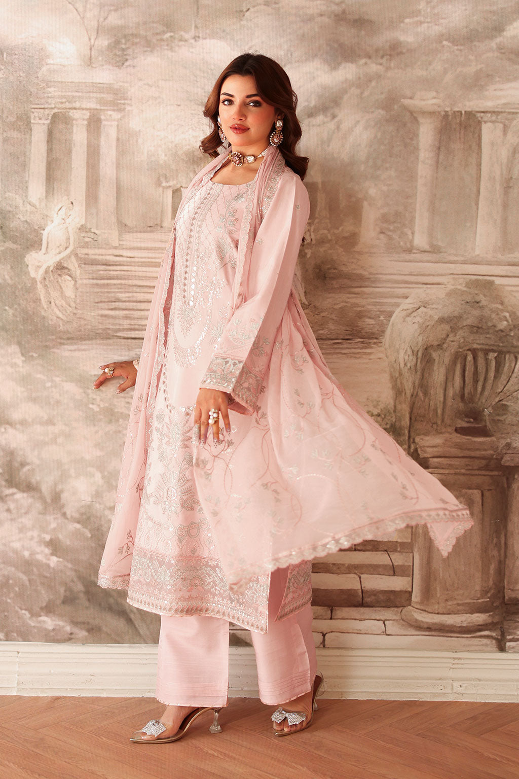Ramsha | Aangan Luxury Raw silk | AA-202