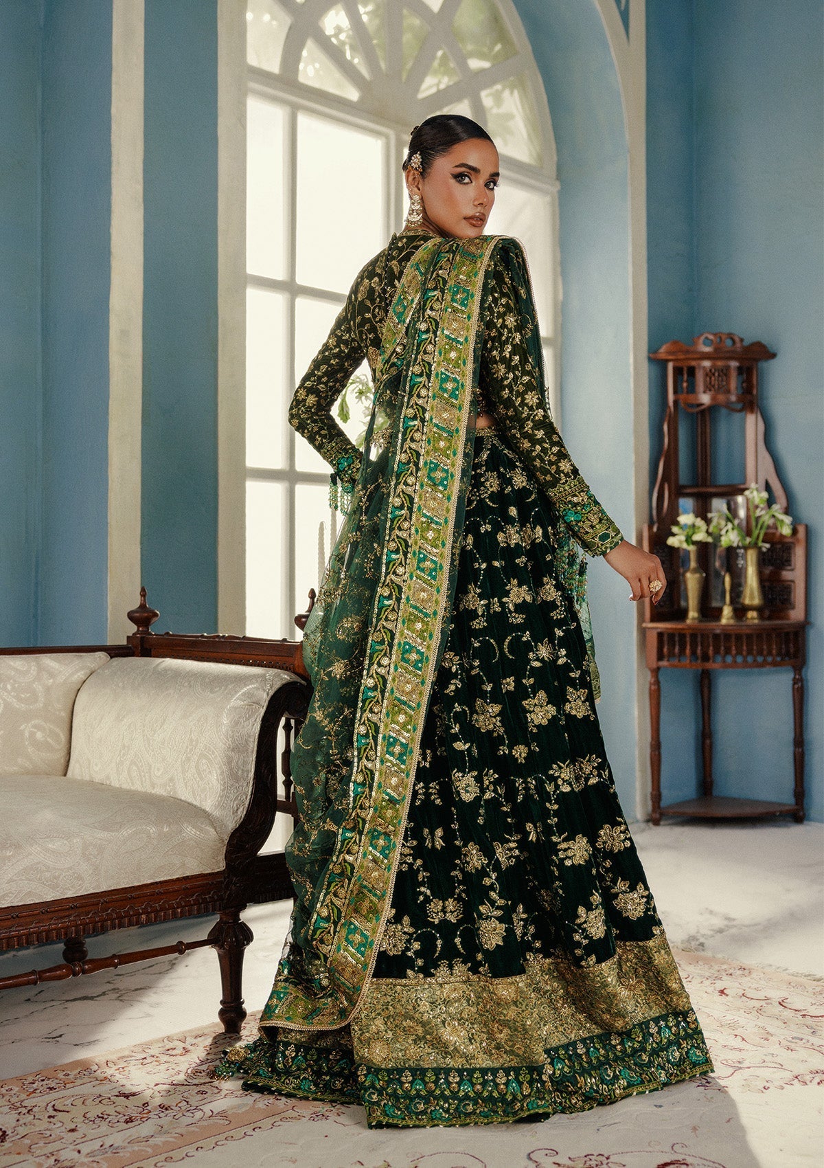 Aik Atelier | Udaipur Velvet 25 | LOOK 02