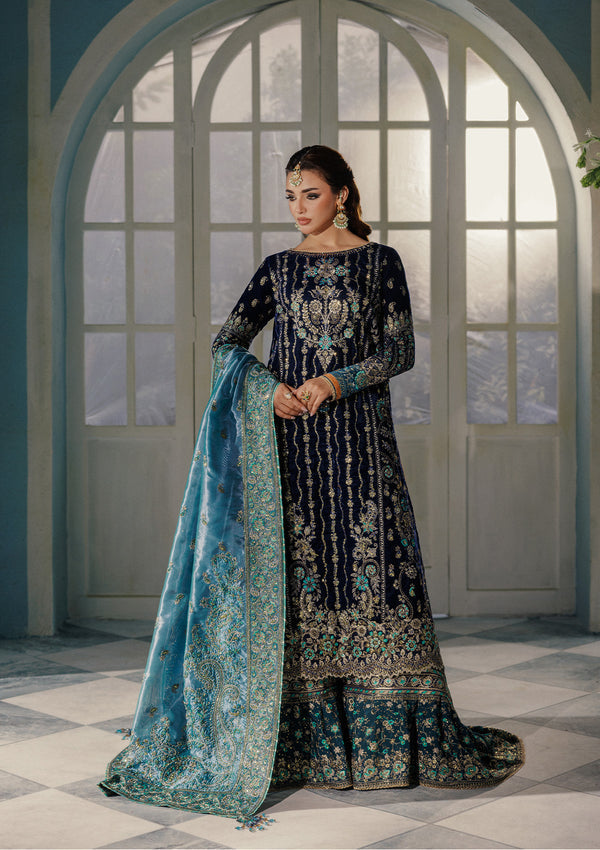 Aik Atelier | Udaipur Velvet 25 | LOOK 10