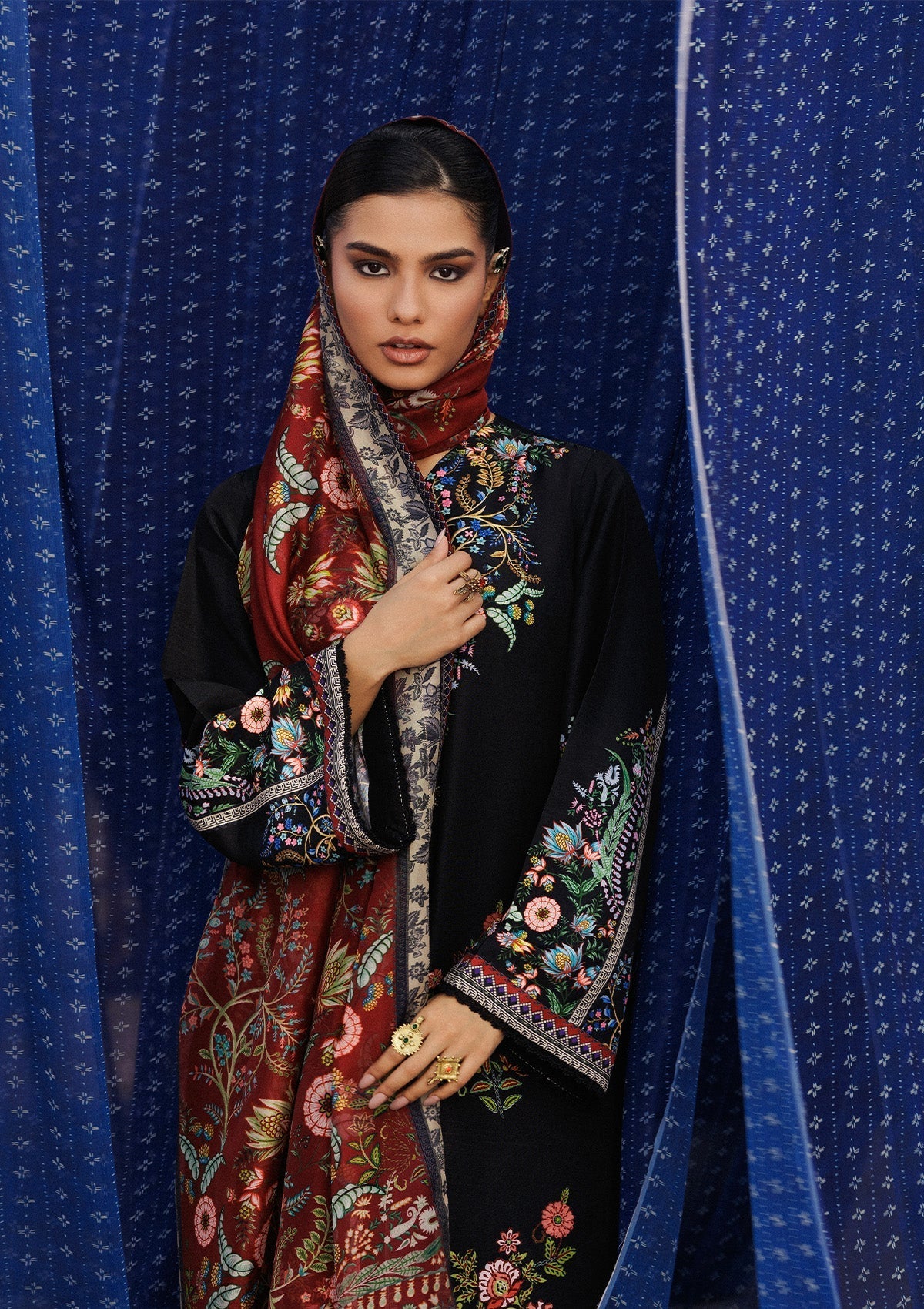 Aik Atelier | Roz Khaddar | AIK ROZ '25 D2 - LOOK 01