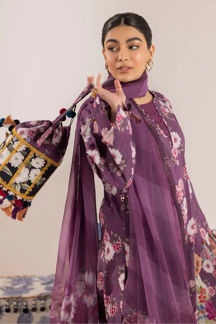 Alizeh | Sheen Lawn Prints 24 | Tulipa