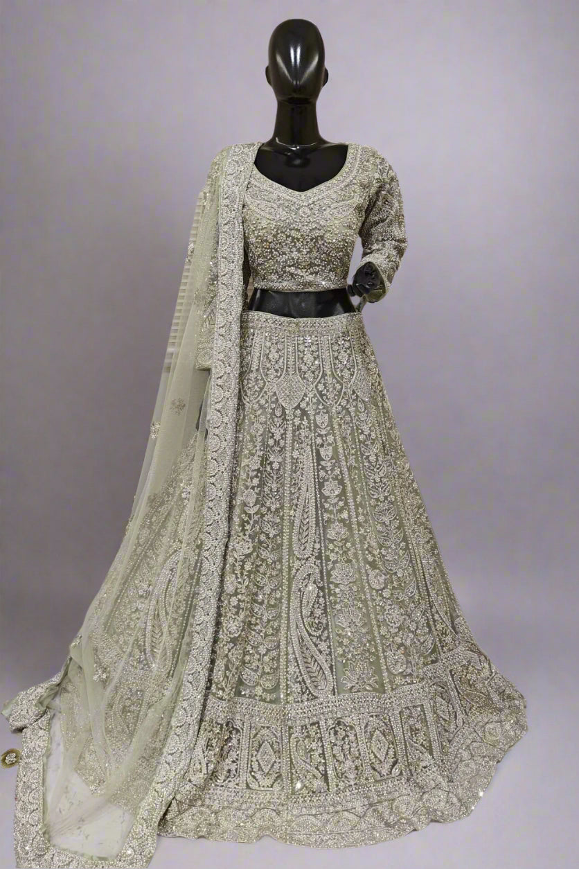 Beautiful ivory lehenga