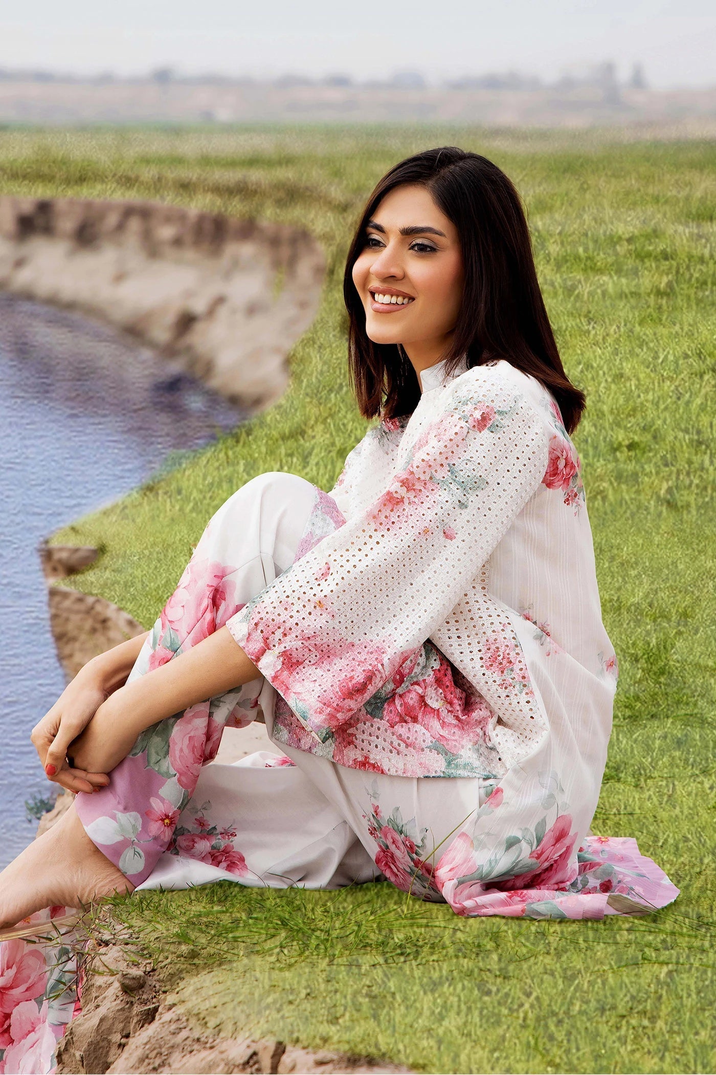 Adans Libas | Embrodiered Co Ord Sets | 4085