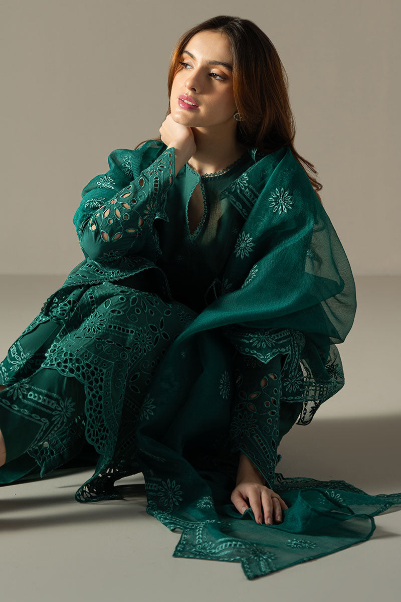 Cross Stitch | Chikankari Lawn 25 | VERDENT FLORA