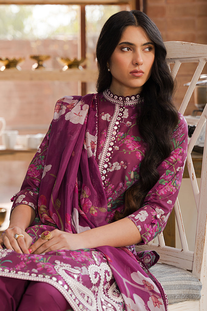 Cross Stitch | Eid Lawn 24 | IRIS MAUVE