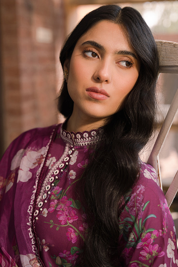 Cross Stitch | Eid Lawn 24 | IRIS MAUVE