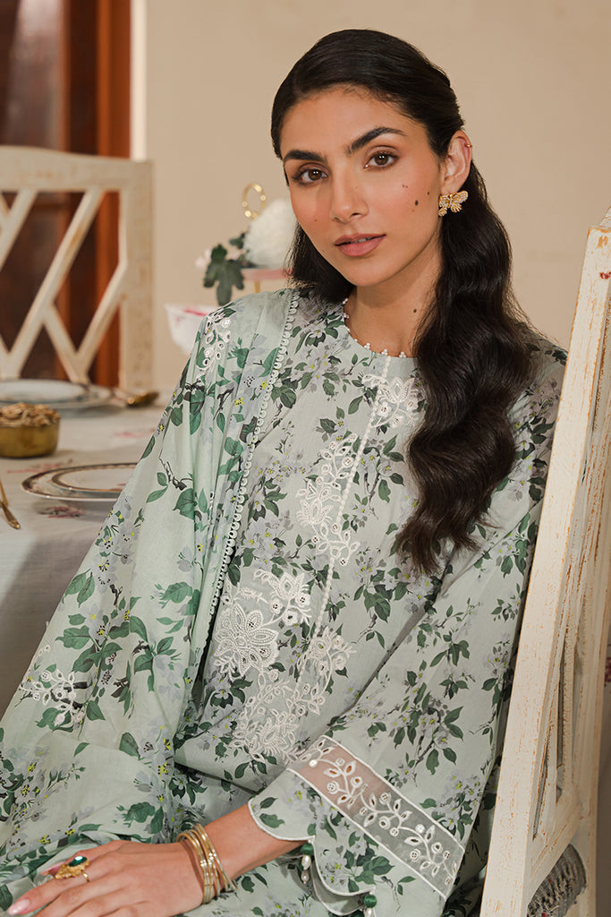 Cross Stitch | Eid Lawn 24 | SAGE SILT