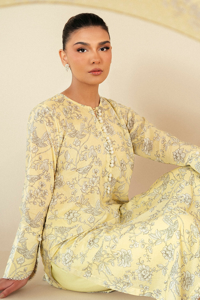 Cross Stitch | Daily Lawn 24 | CREAM BRULEE-3 PIECE LAWN SUIT