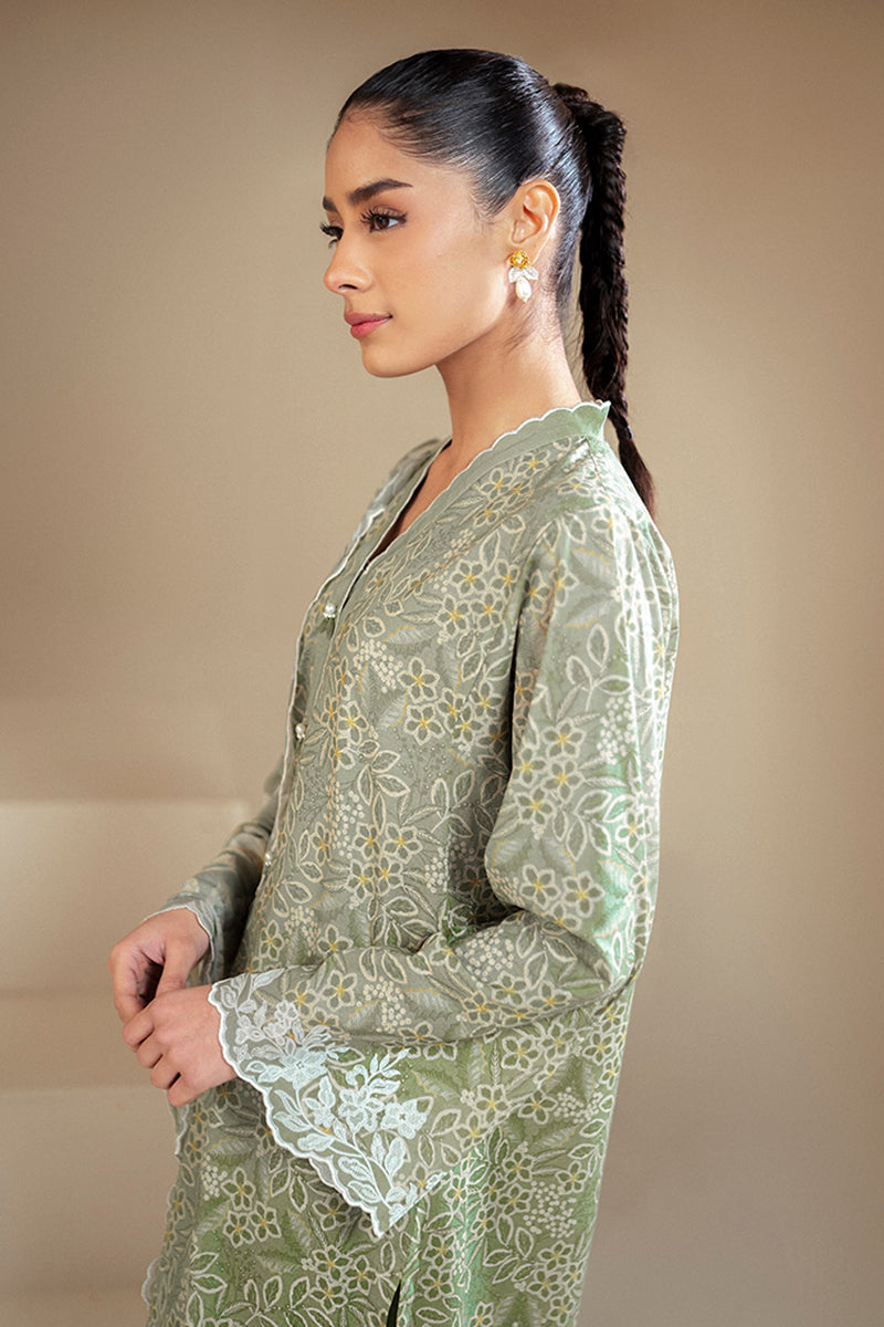 Cross Stitch | Daily Lawn 24 | SAGE BREEZE-3 PIECE LAWN SUIT