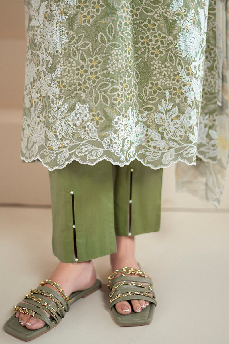 Cross Stitch | Daily Lawn 24 | SAGE BREEZE-3 PIECE LAWN SUIT