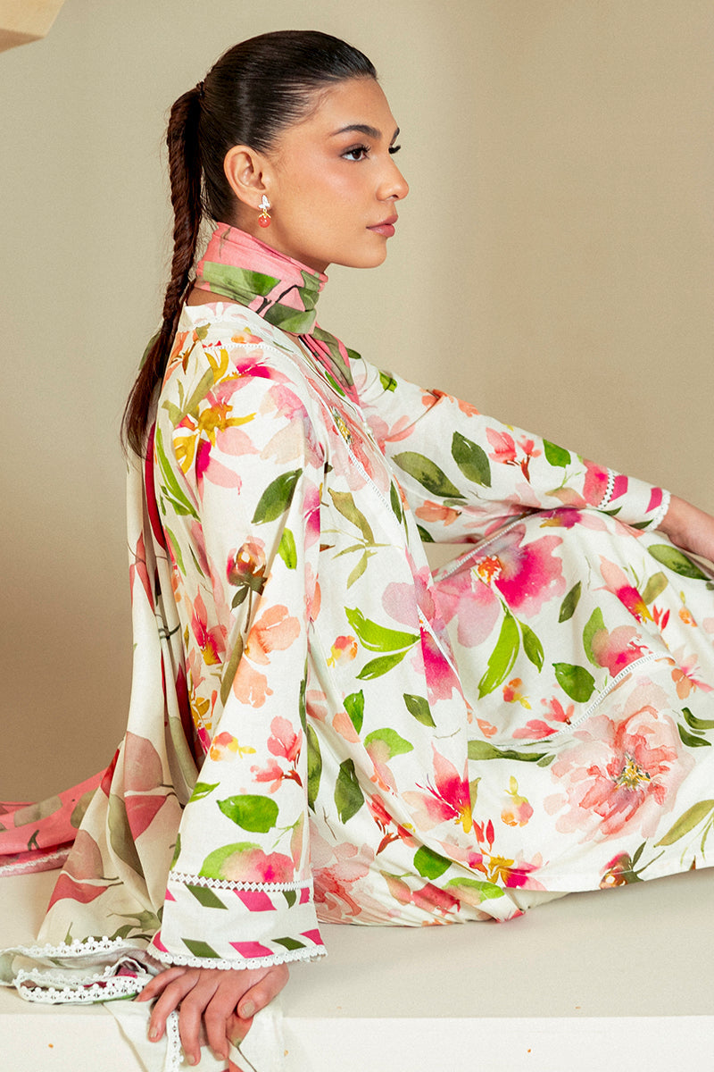 Cross Stitch | Daily Lawn 24 | HAZEL WILLOW-3 PIECE LAWN SUIT
