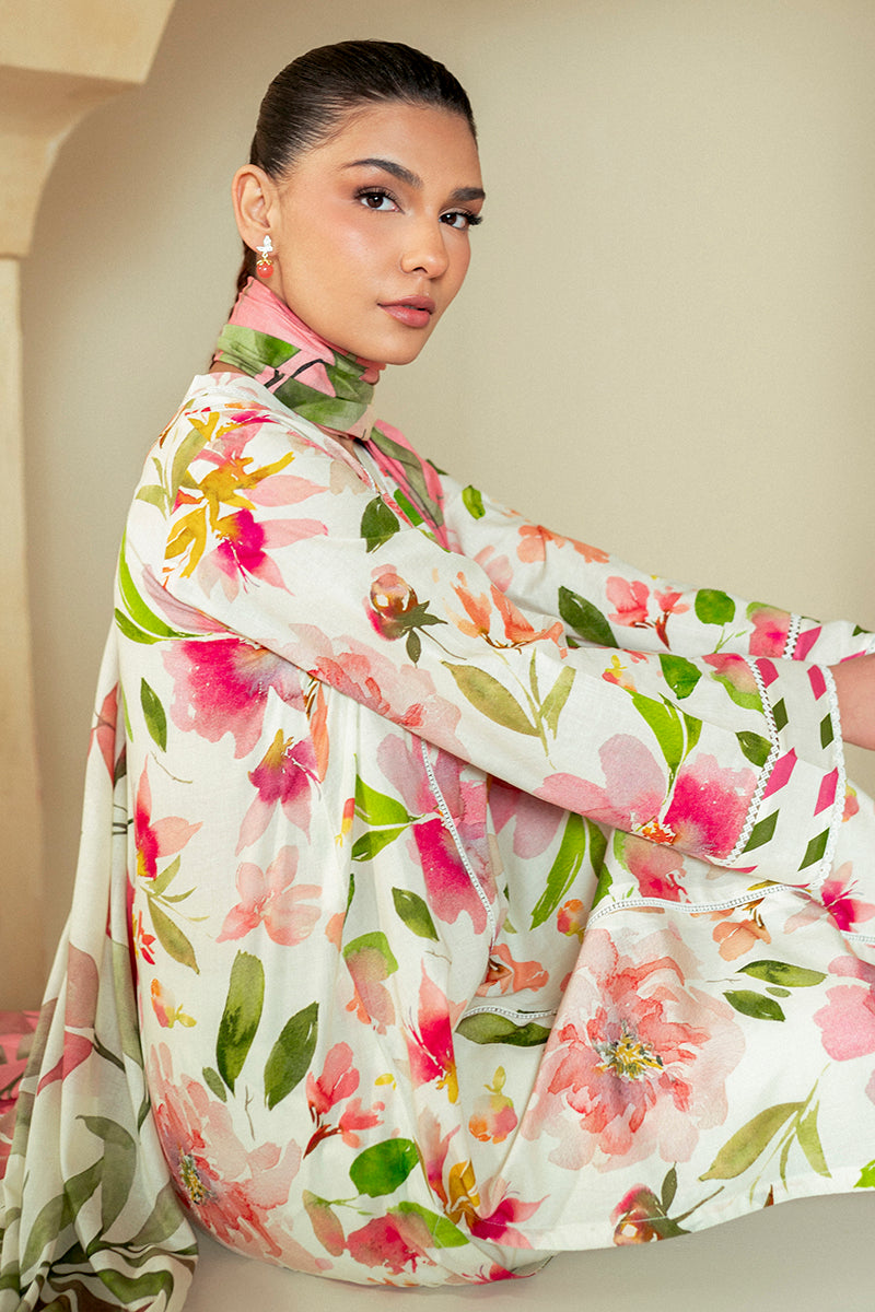 Cross Stitch | Daily Lawn 24 | HAZEL WILLOW-3 PIECE LAWN SUIT