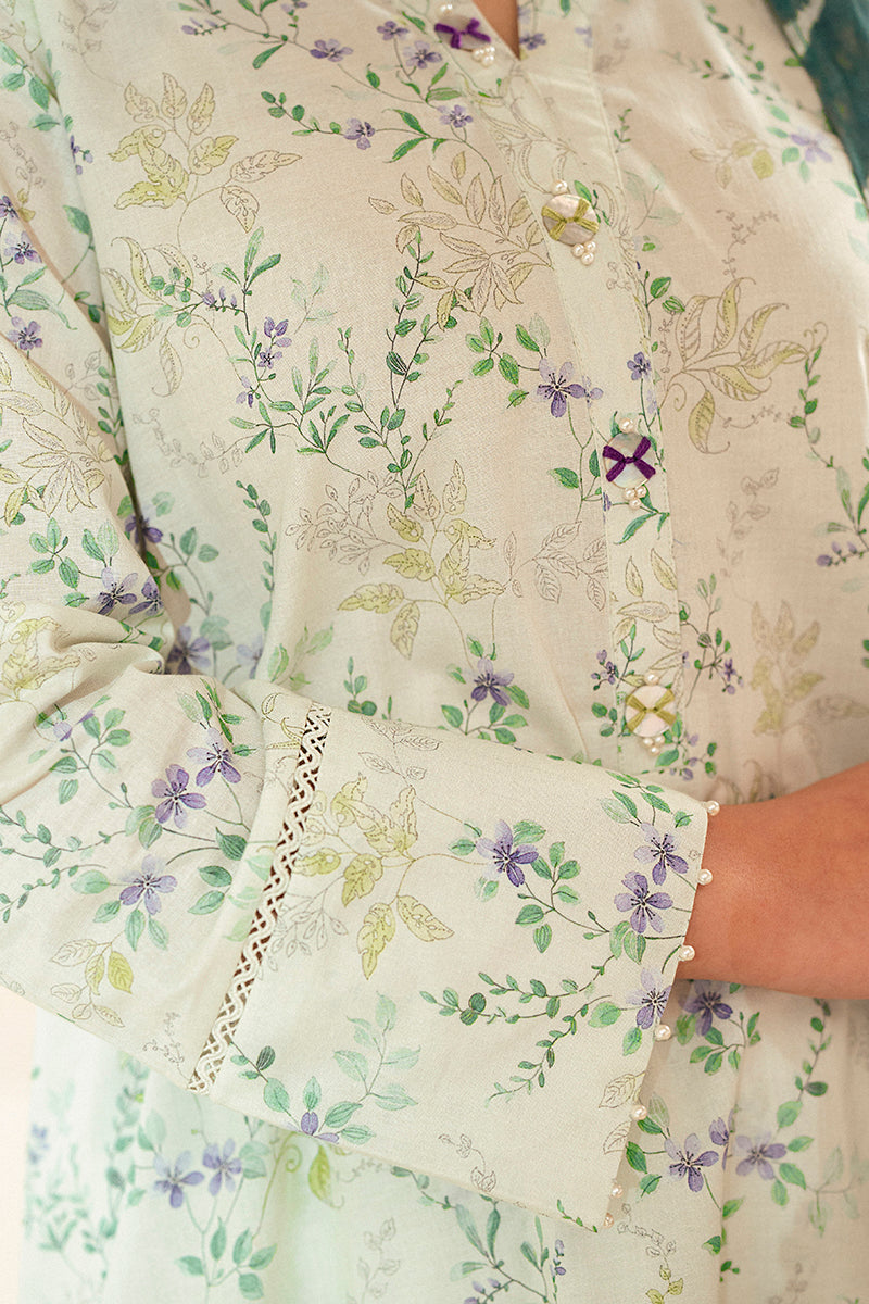 Cross Stitch | Daily Lawn 24 | LAUREL MINT-3 PIECE LAWN SUIT