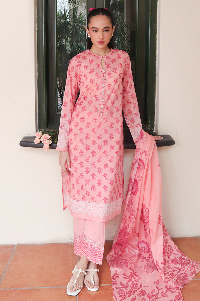 Cross Stitch | Printed Lawn | CORAL DELUXE