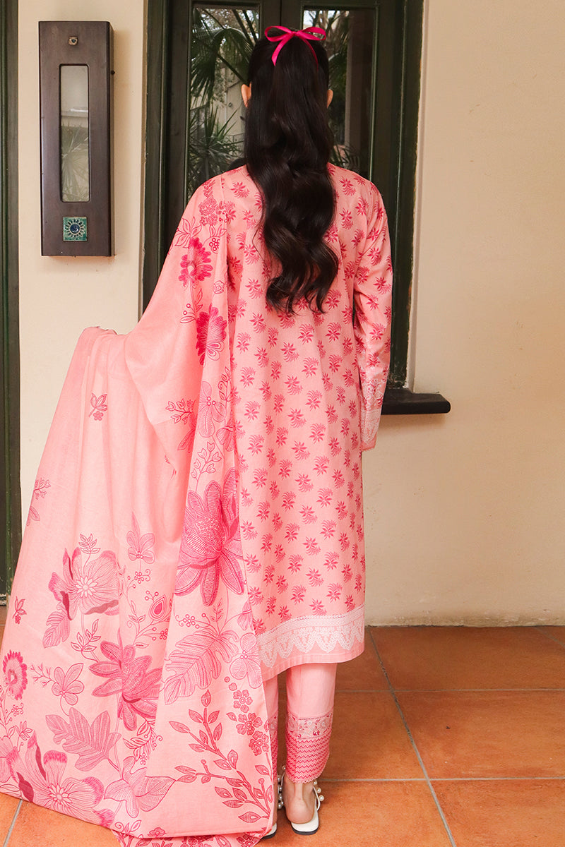 Cross Stitch | Printed Lawn | CORAL DELUXE